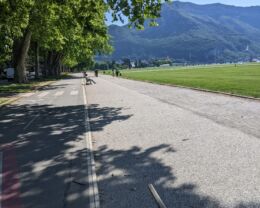 Le long du Pâquier à Annecy