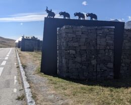 Traversée des Alpes par Hannibal à dos d'éléphant