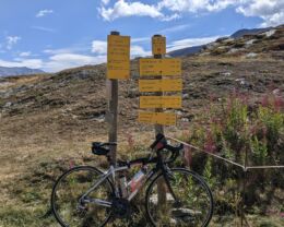 Photo souvenir au col du Petit Mont Cenis
