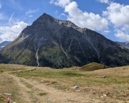 Sur la route du col du Petit Mont Cenis